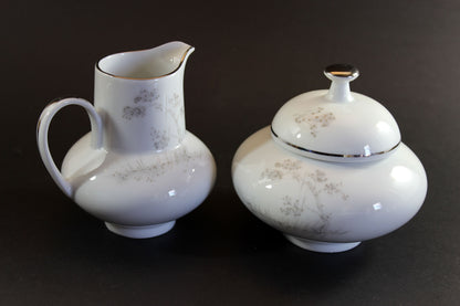 Edelstein China, Coffee Pot, Creamer and Sugar Bowl