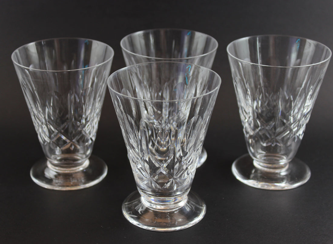 Cross &amp; Olive, Footed Dessert or Fruit Glasses, Edinburgh Crystal