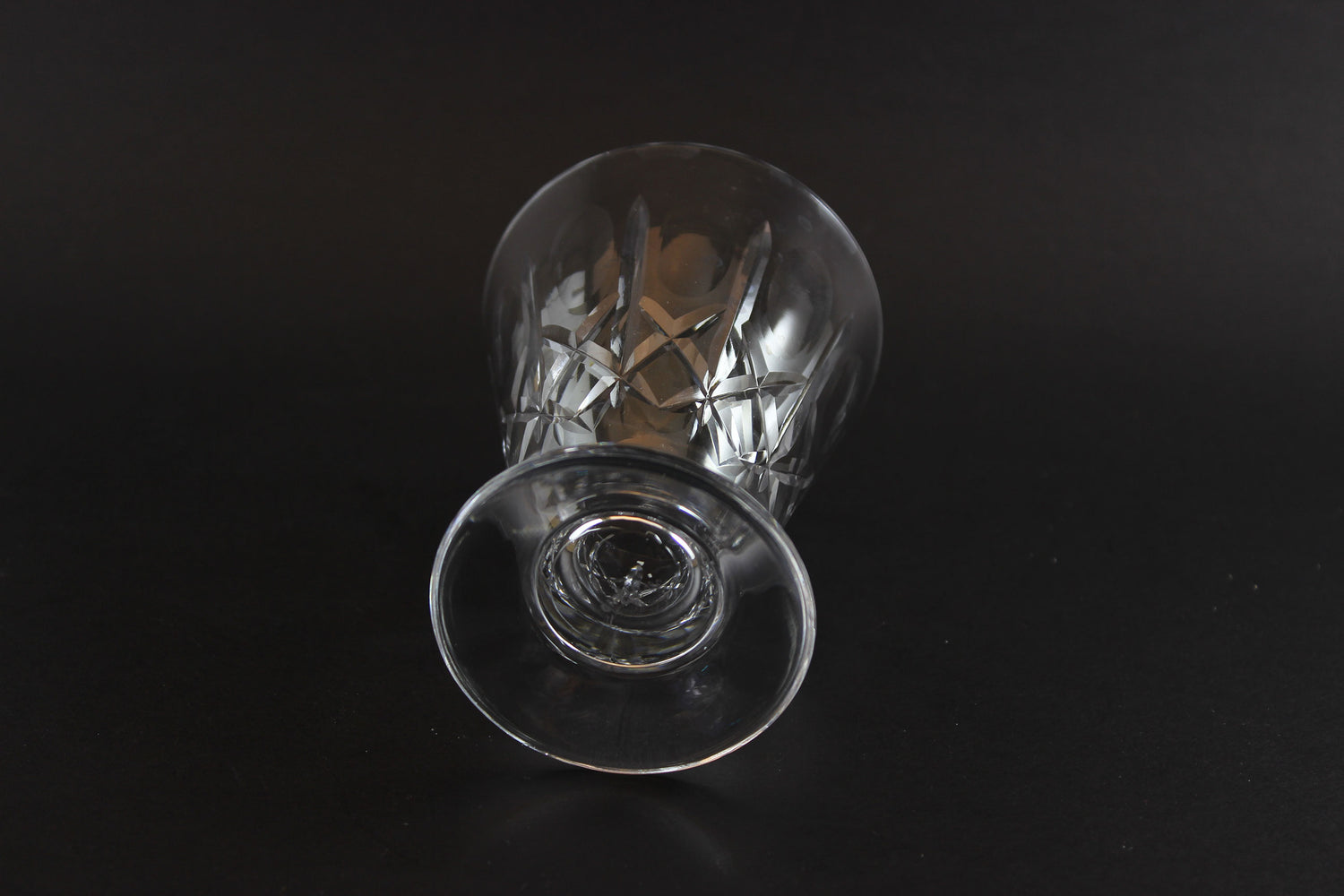 Cross &amp; Olive, Footed Dessert or Fruit Glasses, Edinburgh Crystal