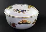 Evesham Gold, Royal Worcester, Large Covered Casserole Dish