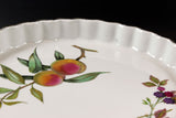 Evesham Gold, Royal Worcester, Large Flan or Quiche Dish