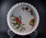 Evesham Gold, Royal Worcester, Large Flan or Quiche Dish