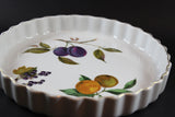 Evesham Gold, Royal Worcester, Small Flan or Quiche Dish