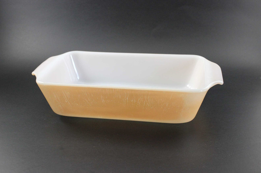 Fire King, Lustre Ware, Loaf Pan