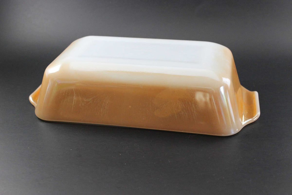 Fire King, Lustre Ware, Loaf Pan