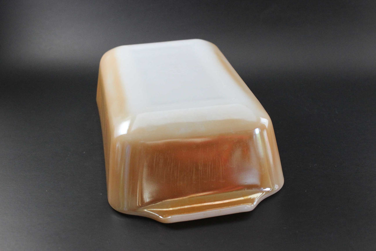 Fire King, Lustre Ware, Loaf Pan