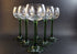 Green Stem Crystal Wine Coupe