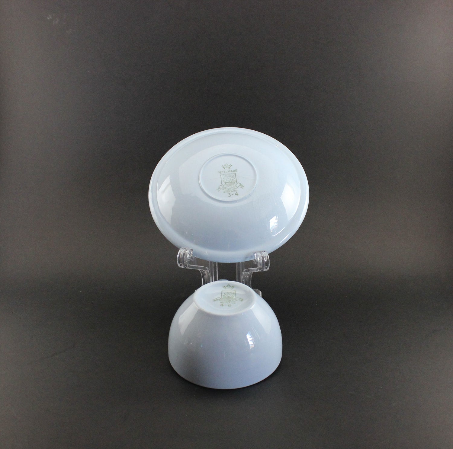 Blue Petalware Cup and Saucer