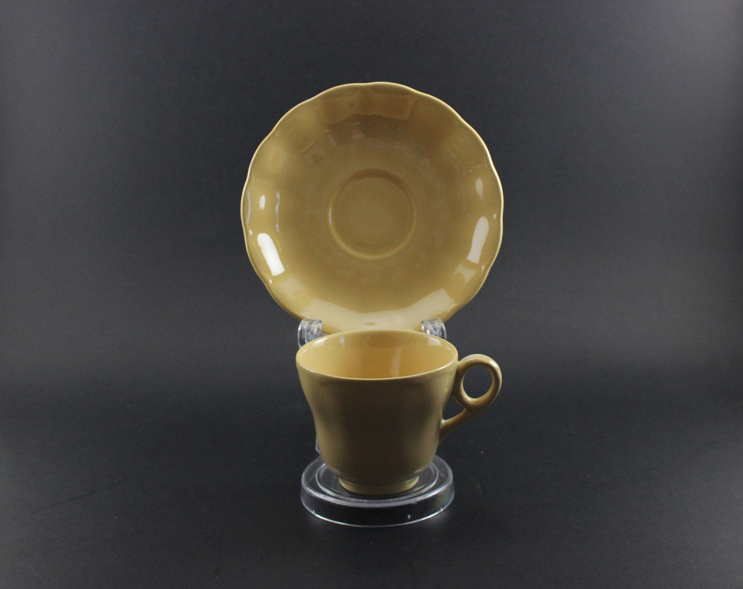 Grindley Laburnum Petal Teacup and Saucer