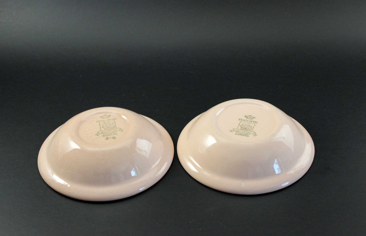 Grindley, Pink Petalware Sauce Bowls