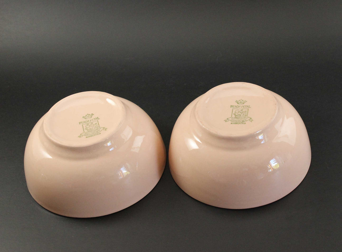 Grindley, Peach Petalware Small Bowls