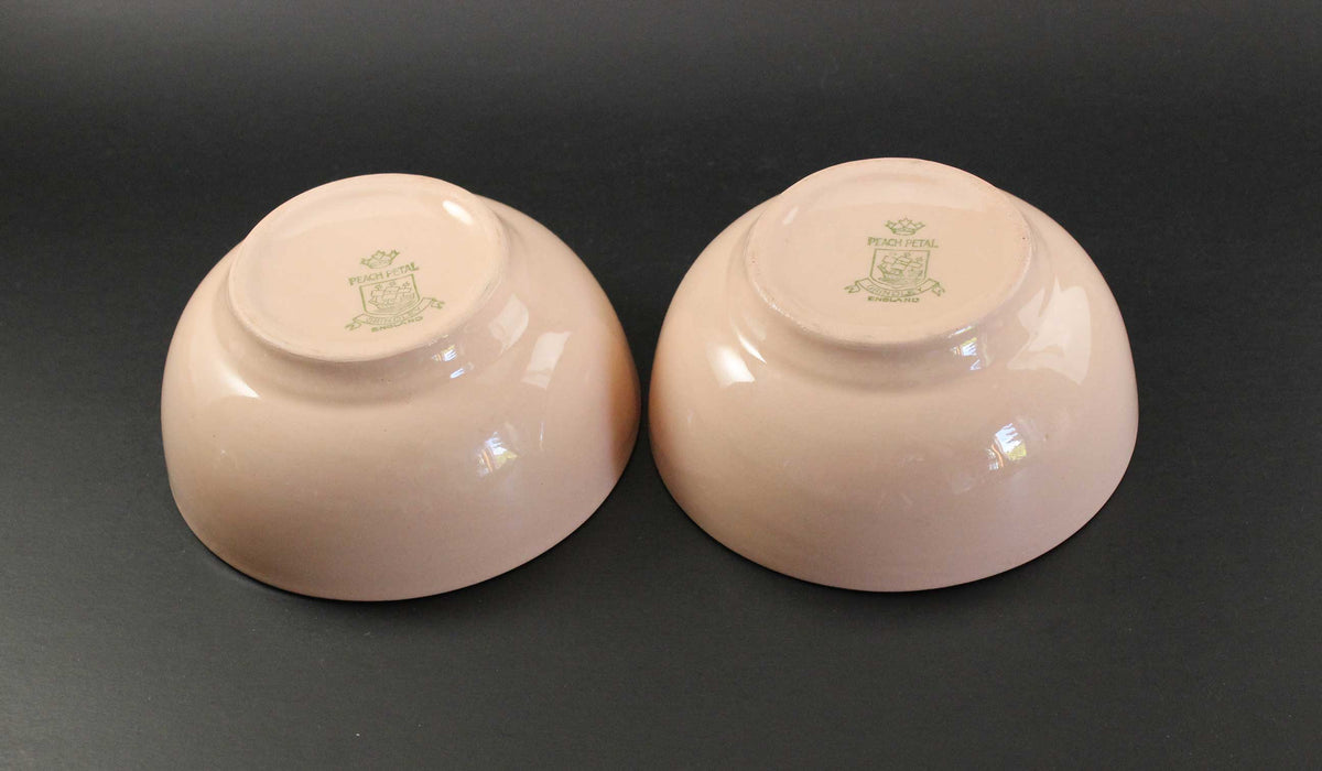 Grindley, Peach Petalware Small Bowls