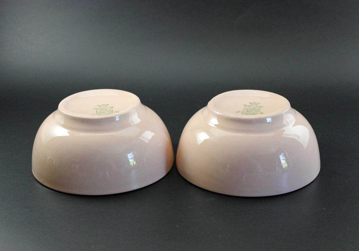 Grindley, Peach Petalware Small Bowls
