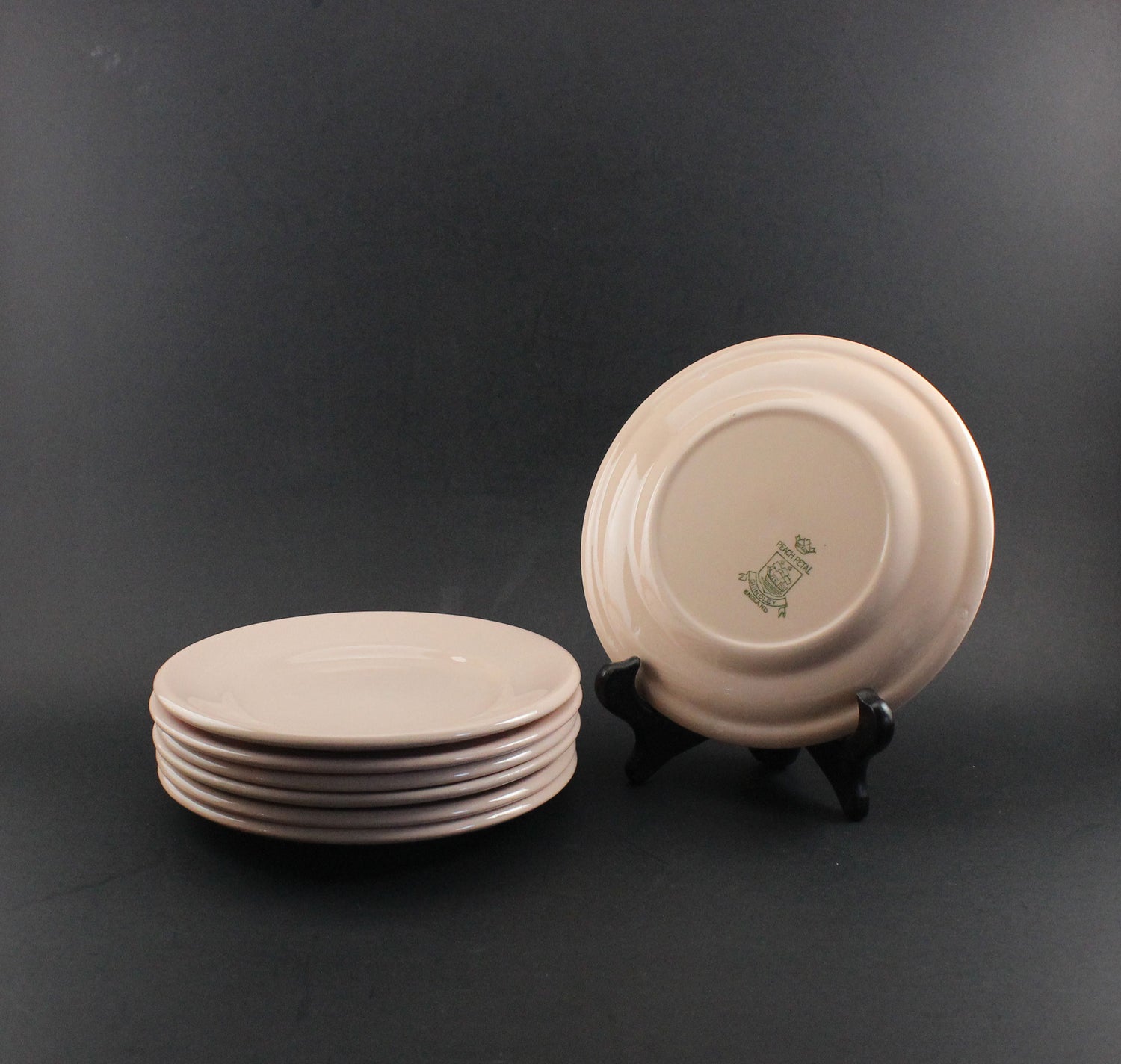 Grindley, Peach Petalware, Side Plates