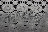 Vintage Hand Crochet Lace Tablecloth