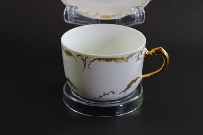 Haviland Limoges Antique White and Gold China, Schleiger No. 422