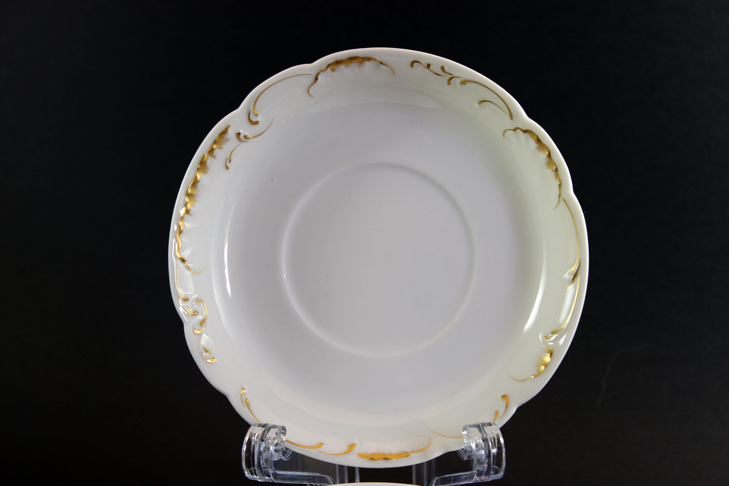 Haviland Limoges Antique White and Gold China, Schleiger No. 422