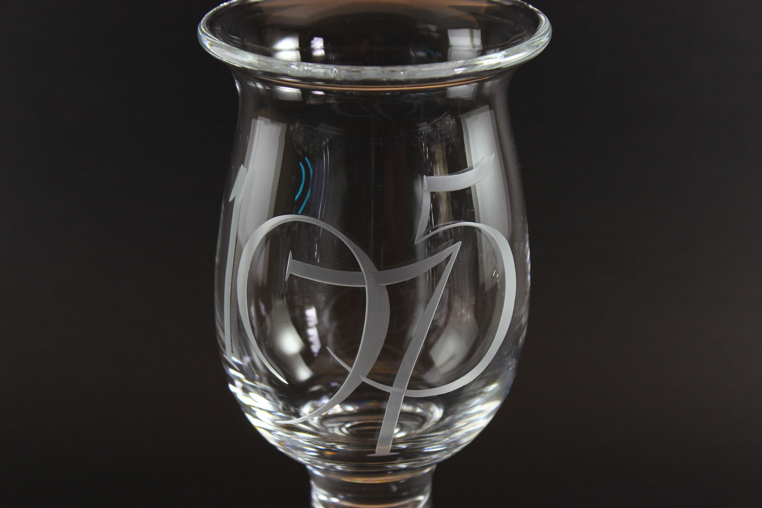 Glass with &