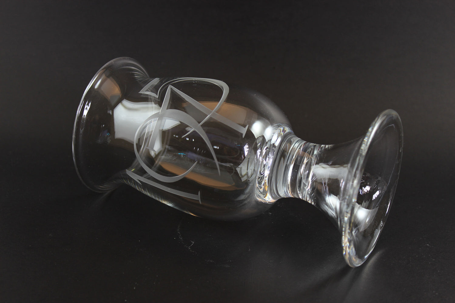 Glass with &