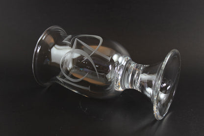 Glass with &