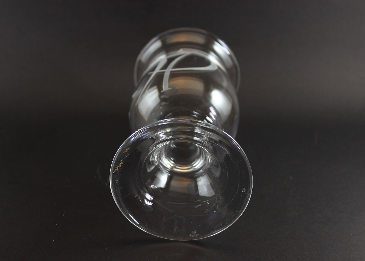 Glass with &