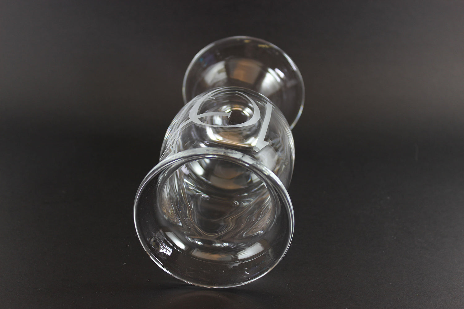 Glass with &