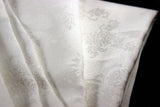 Irish Linen Napkins with Frames and Chrysanthemums
