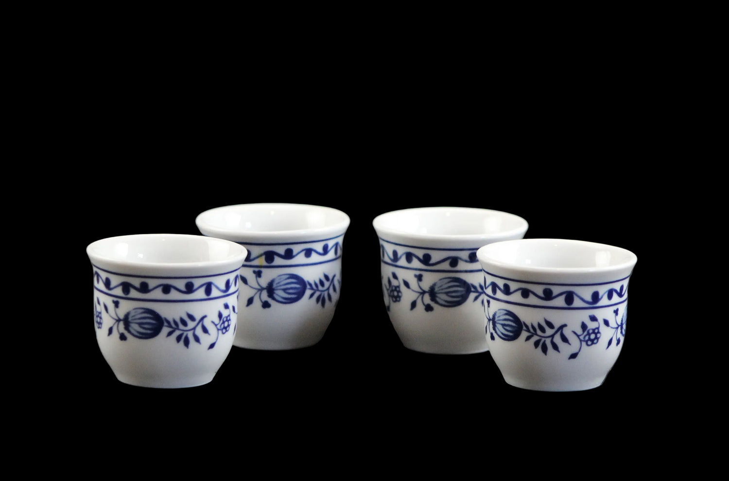 Kahla Zwiebelmuster, Blue Onion, Egg Cups