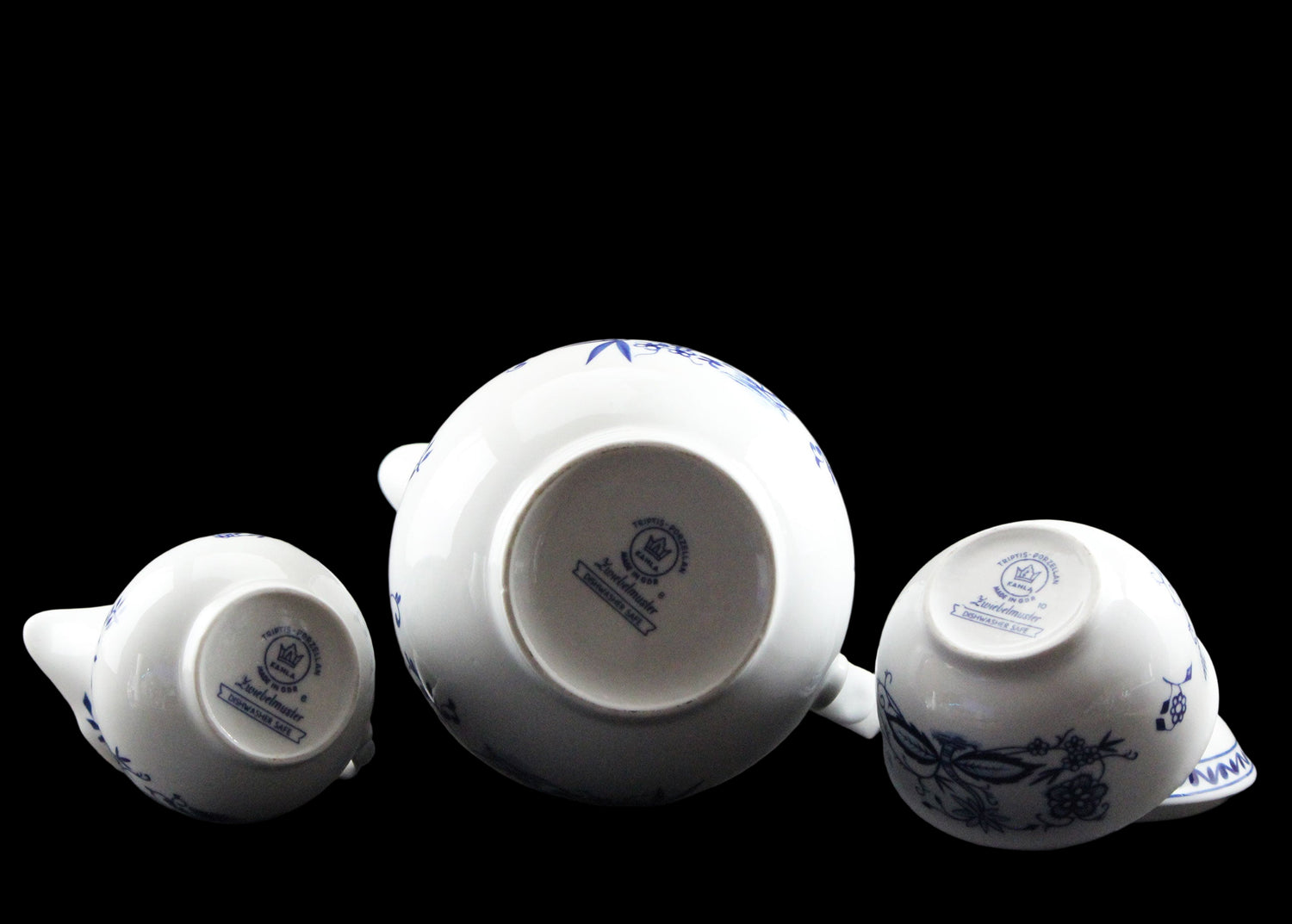 Kahla Zwiebelmuster, Blue Onion, Coffee Set