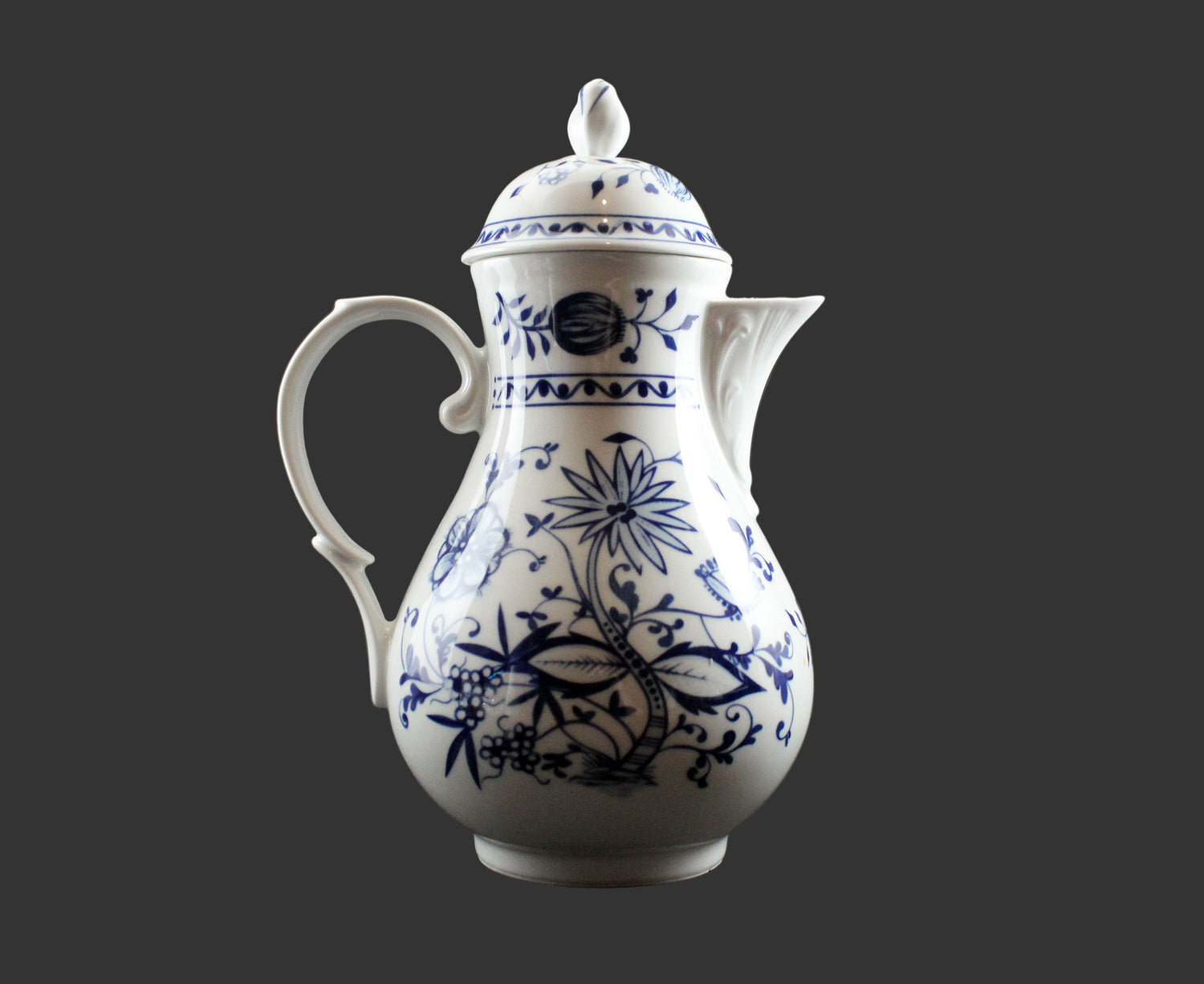 Kahla Zwiebelmuster, Blue Onion, Coffee Set