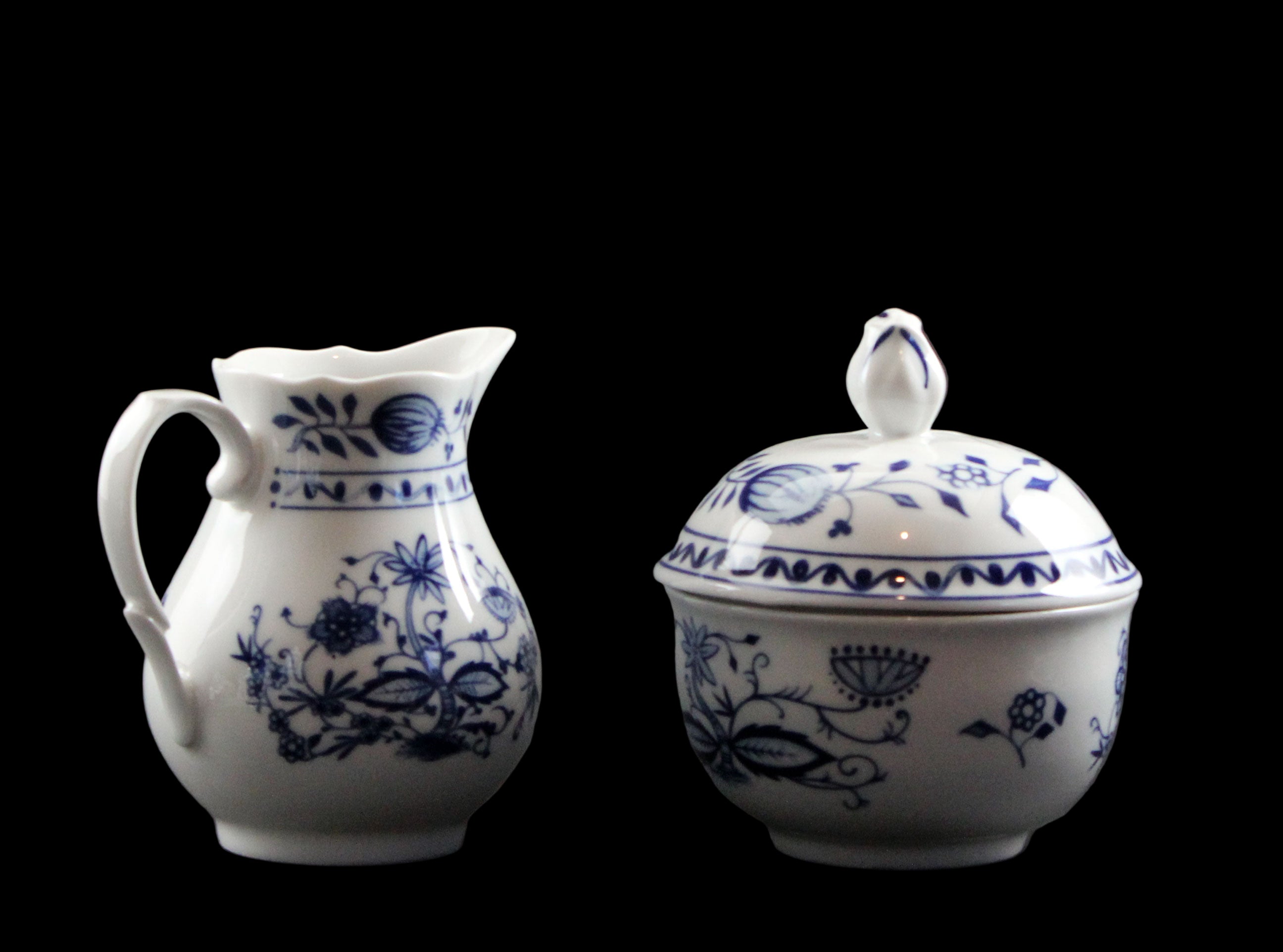Kahla Zwiebelmuster, Blue Onion, Coffee Set