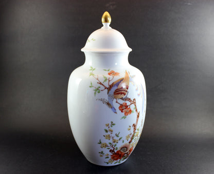 Kaiser Germany, Porcelain Ginger Jar with Lid, Olivia Pattern