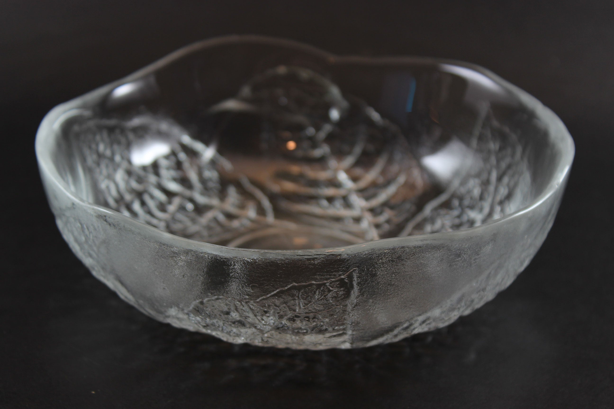 Kosta Boda, Small Leaf Glass Bowl