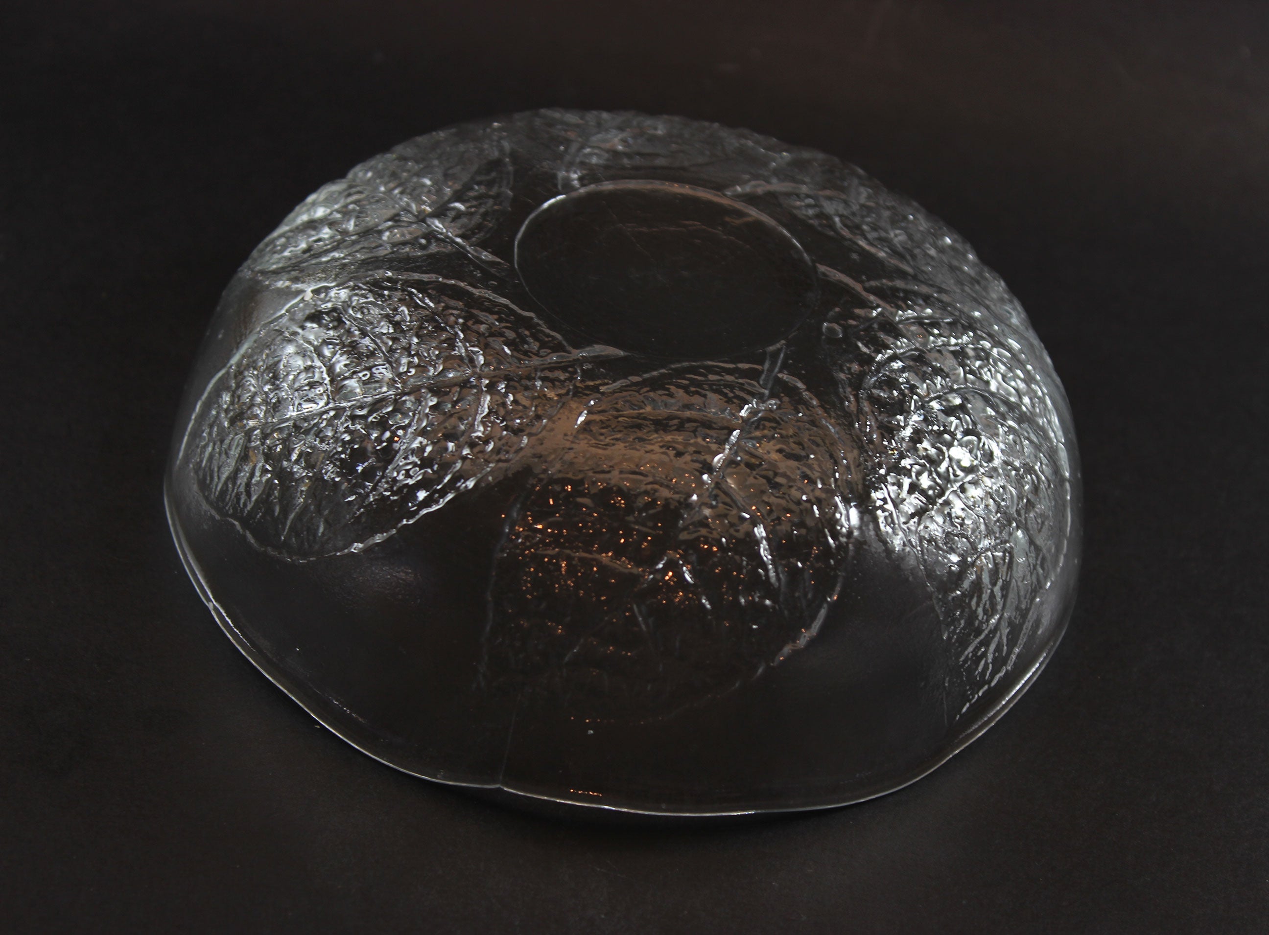 Kosta Boda, Small Leaf Glass Bowl