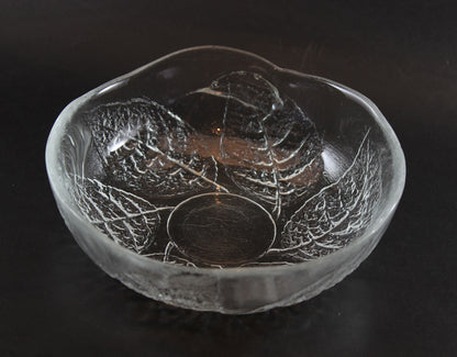 Kosta Boda, Small Leaf Glass Bowl