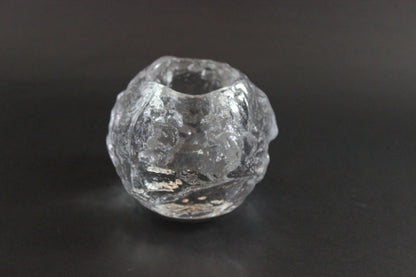 Kosta Boda Snowball Candleholders