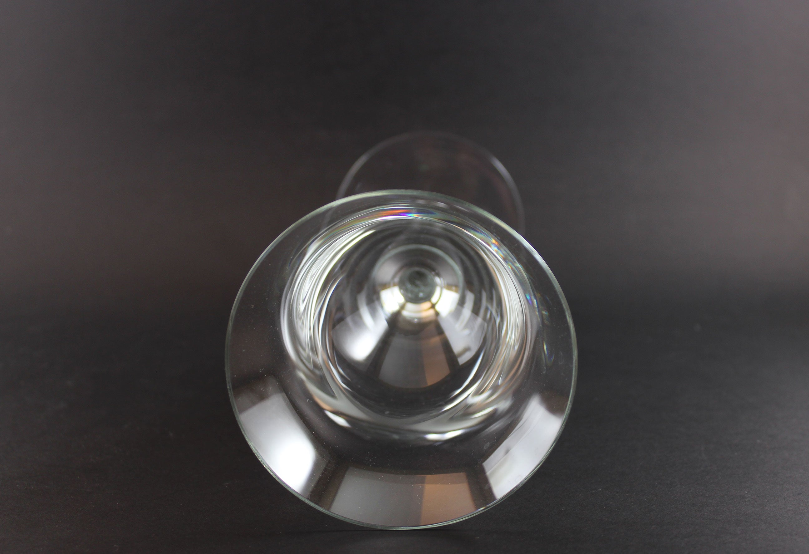 Large, Blown Glass Wine Glasses