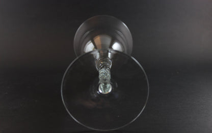 Large, Blown Glass Wine Glasses