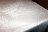 Fine Double Damask Linen Table Cloth, Large Size