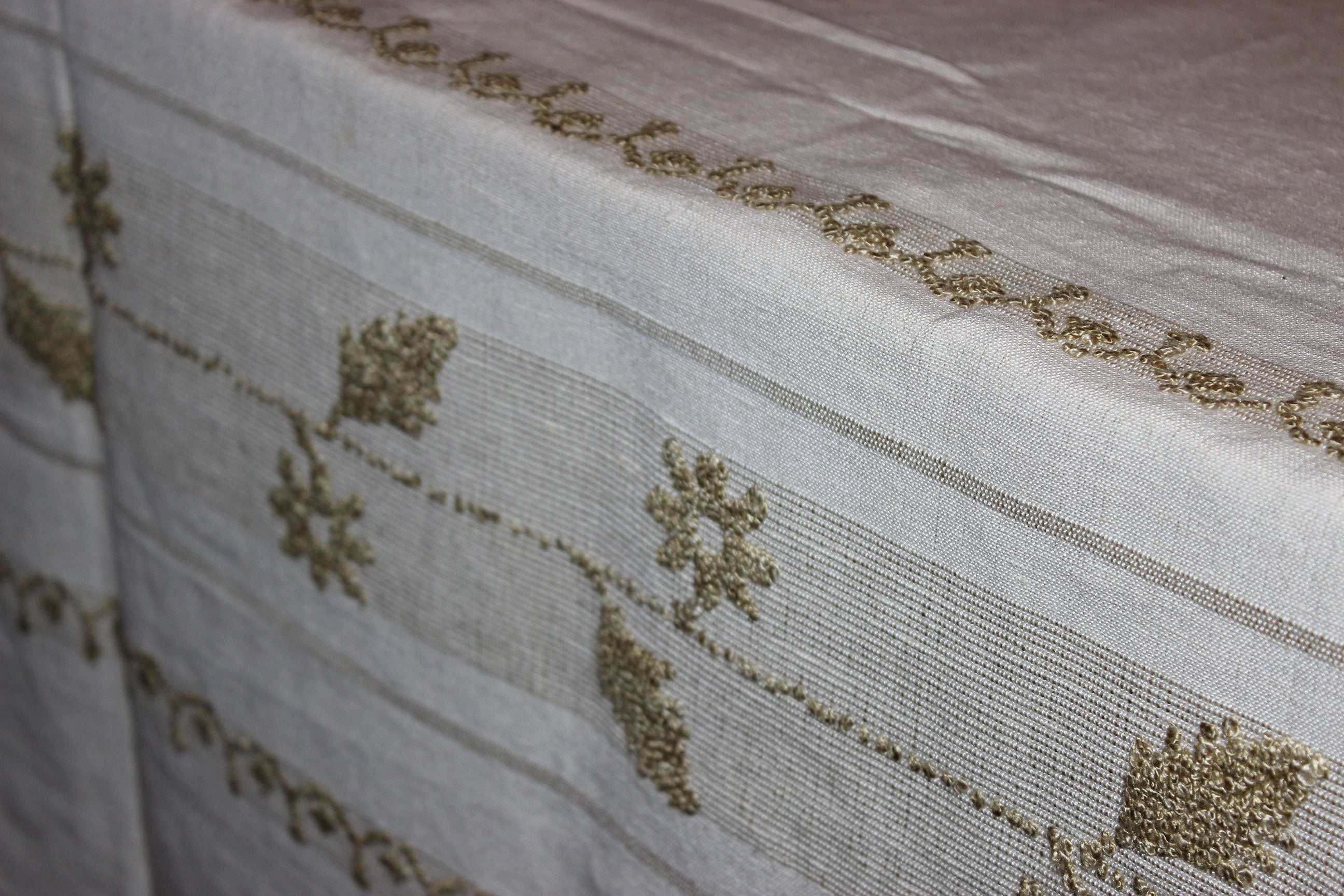 Madeira Natural Linen Tablecloth with Matching Napkins