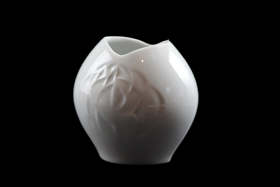 Meissen Small White Porcelain Vase