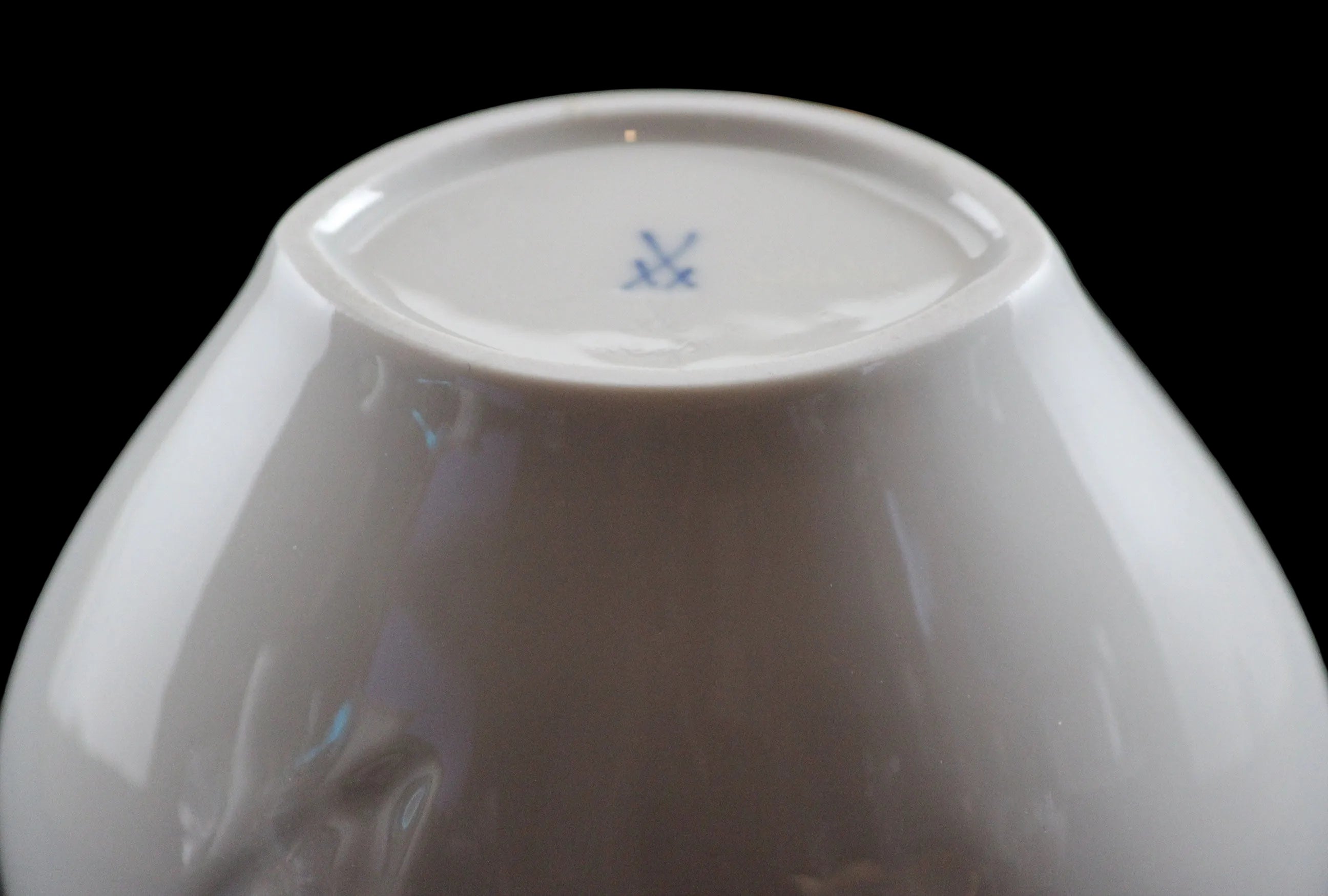 Meissen Small White Porcelain Vase