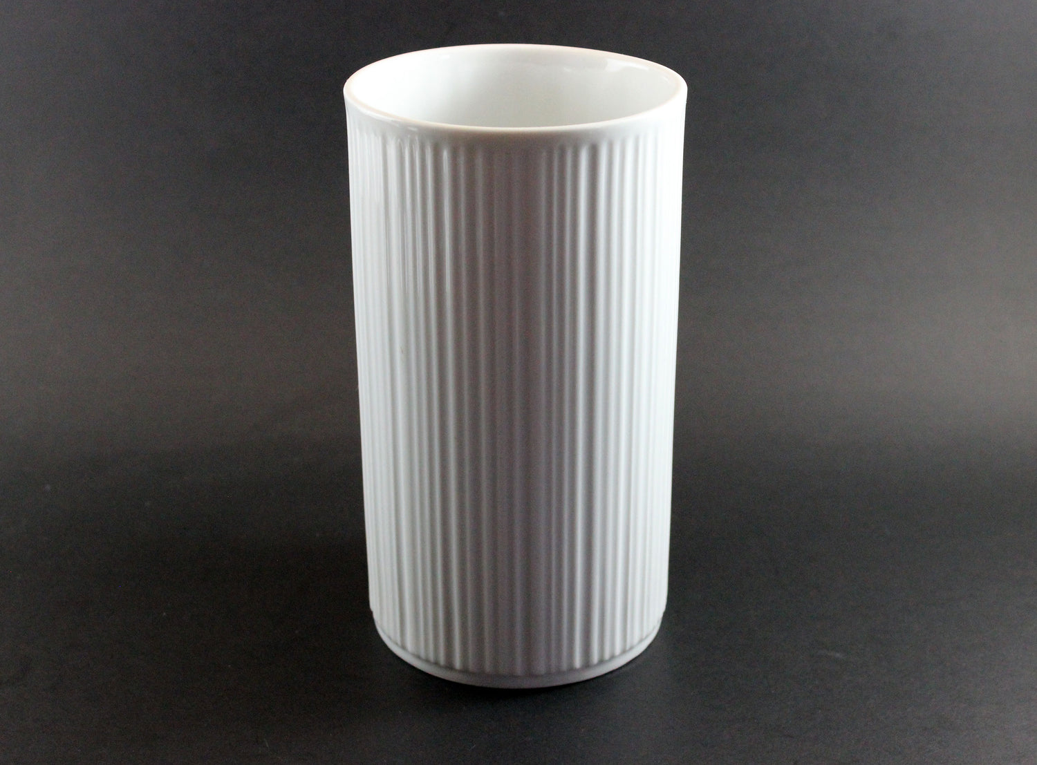 Melitta Germany, White Porcelain Vase