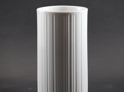 Melitta Germany, White Porcelain Vase