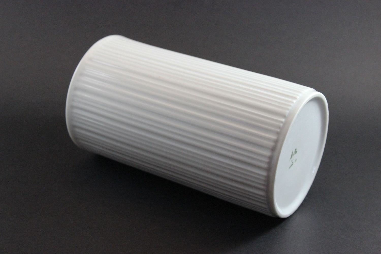 Melitta Germany, White Porcelain Vase