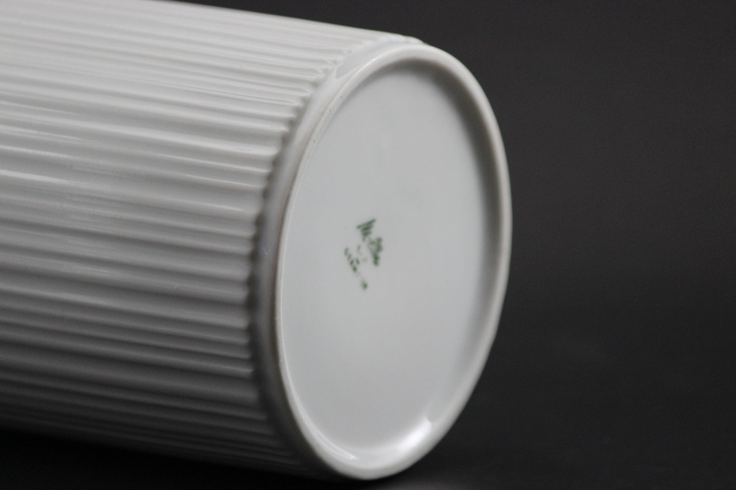 Melitta Germany, White Porcelain Vase