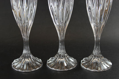 Mikasa Crystal, Park Lane Pattern, Champagne Flutes