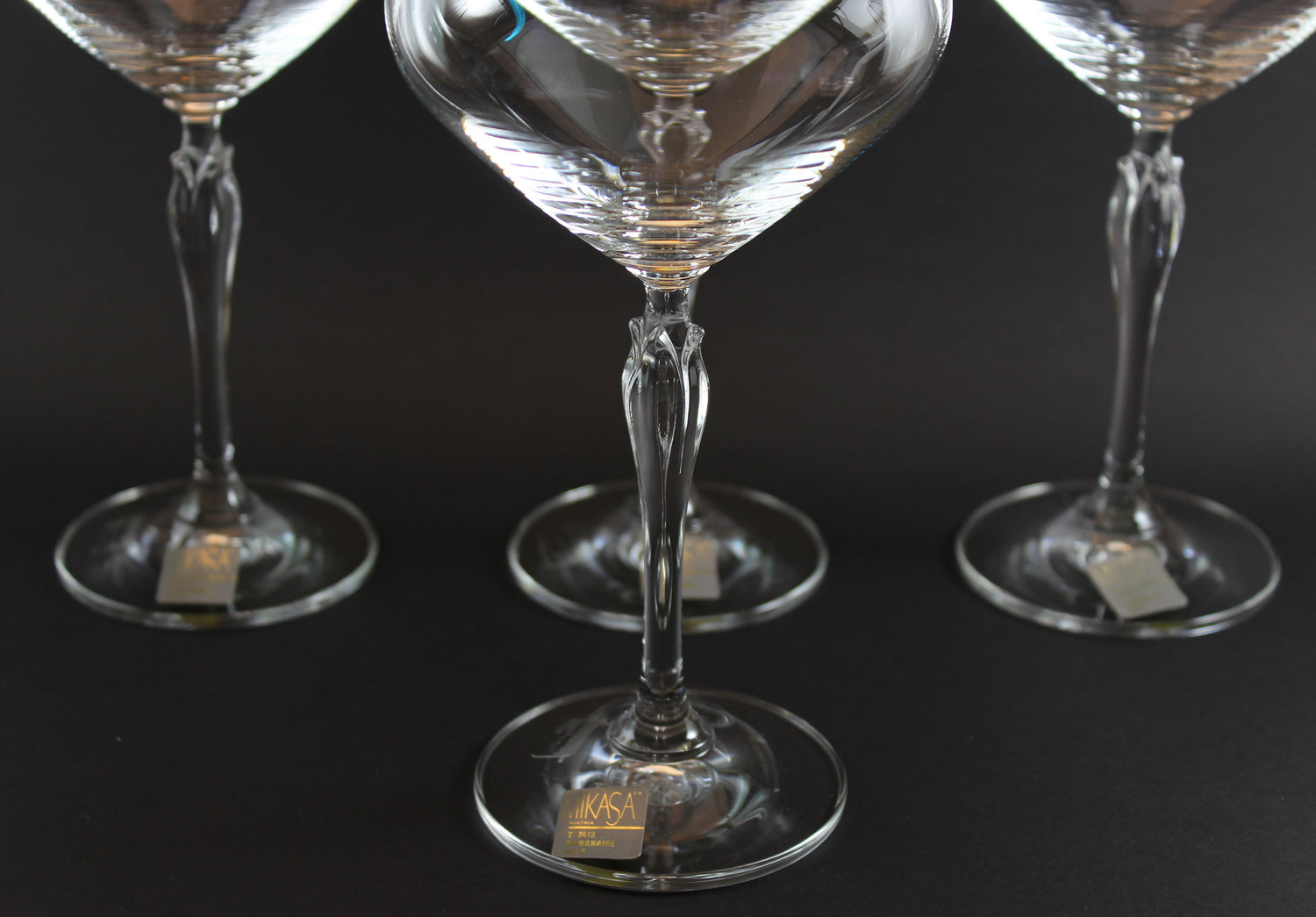Mikasa, Romanaire Gold, Champagne Coupes