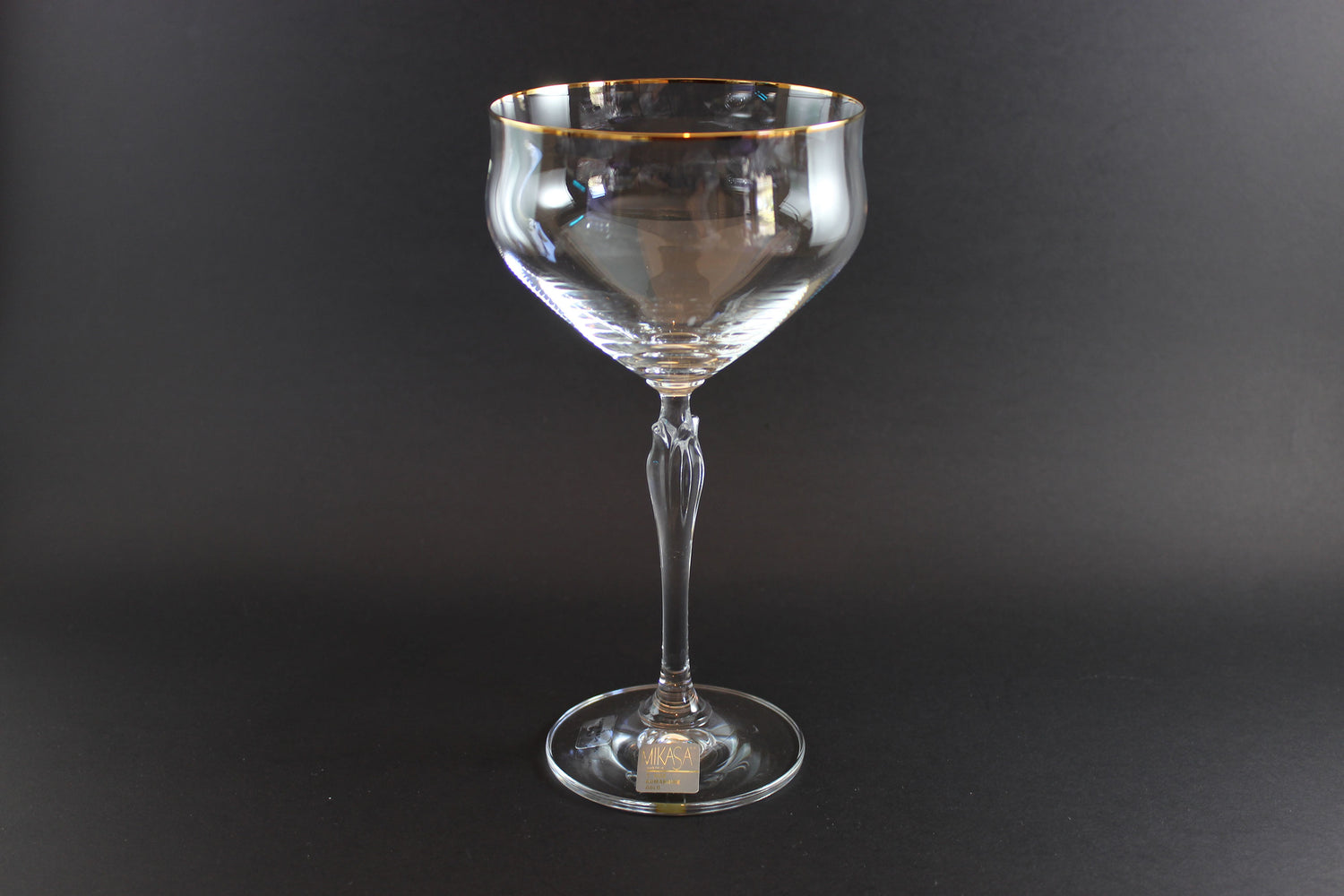 Mikasa, Romanaire Gold, Champagne Coupes