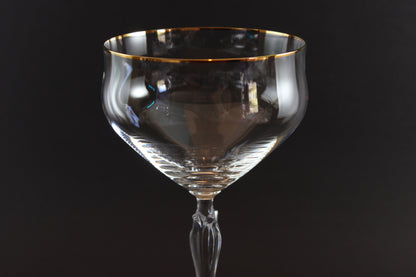Mikasa, Romanaire Gold, Champagne Coupes